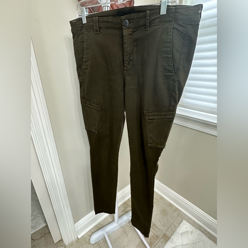 Vince Women's Olive Skinny Cargo Pants, 32